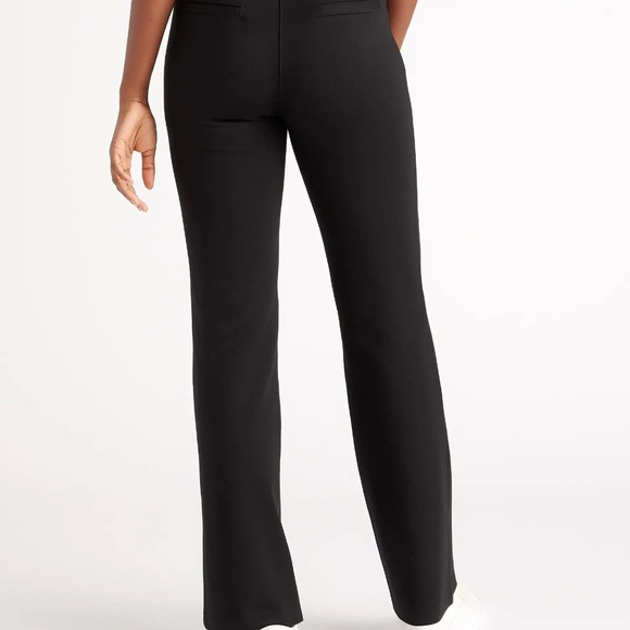 Quince Ultra-Stretch Ponte Bootcut Pants NWT Black Multiple Sizes - Picture 5 of 6